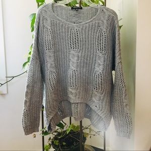 Gray sweater